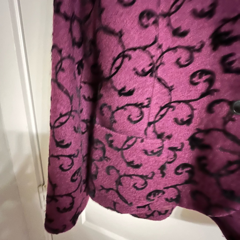 Pendleton XL Purple Wool Blend Blazer - Picture 4 of 8